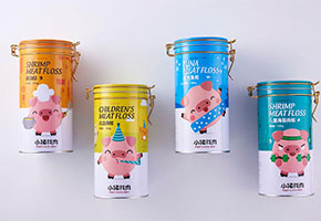 今天就分享两个系列经典儿童食品包装设计案例