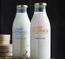 澳滋牛奶品牌设计案例